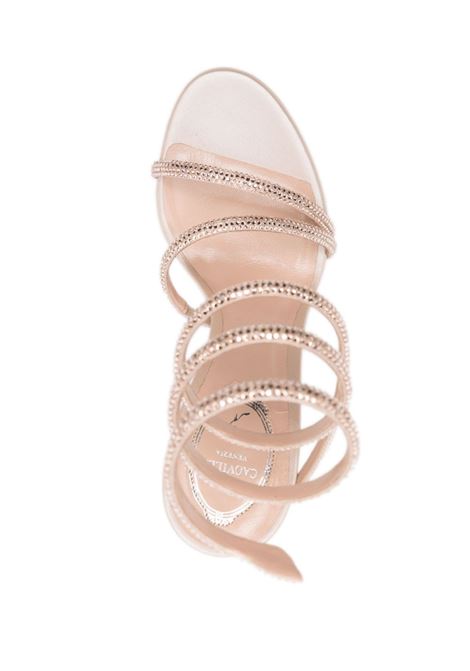 Beige crystal-embellished sandals - RENE CAOVILLA women RENE CAOVILLA | C11339120R001V233